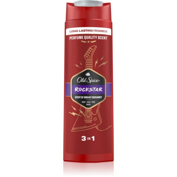 Old Spice RockStar Gel de duș pentru bărbați pentru față