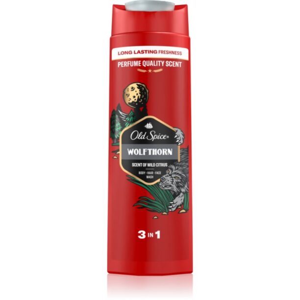 Old Spice Wolfthorn gel de duș 400 ml preţ