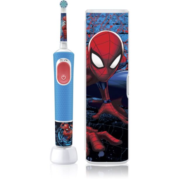 Oral B PRO Kids 3+ Spiderman periuta de dinti electrica cu sac pentru copii 1 buc preţ