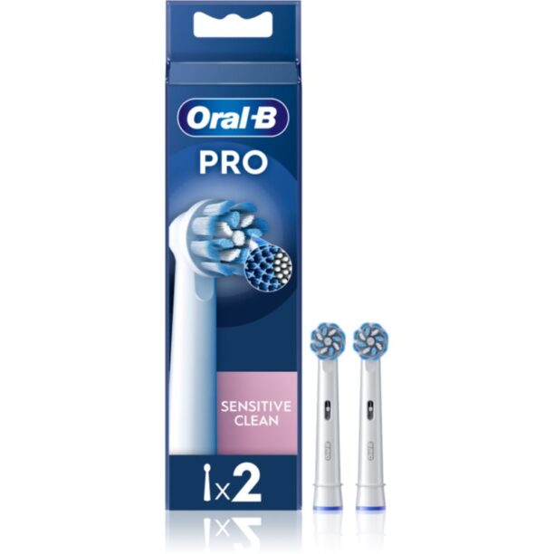 Oral B PRO Sensitive Clean capete de schimb pentru periuta de dinti 2 buc preţ