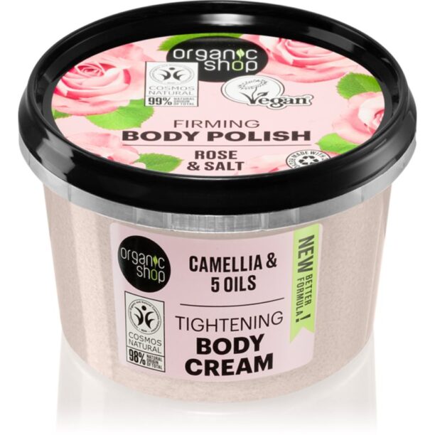 Organic Shop Organic Camellia & 5 Oils crema de corp 250 ml