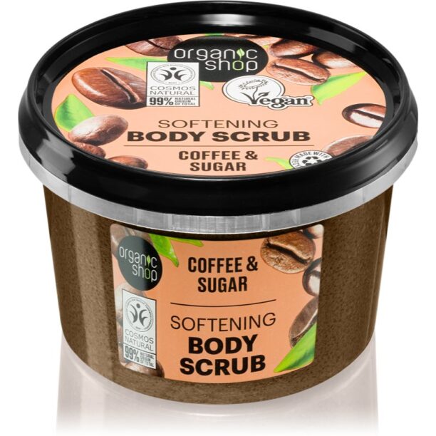 Organic Shop Organic Coffee & Sugar exfoliant de corp