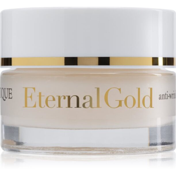 Organique Eternal Gold Anti-Wrinkle Therapy cremă de ochi corectoare pentru cearcăne și riduri cu aur de 24 de karate 15 ml preţ