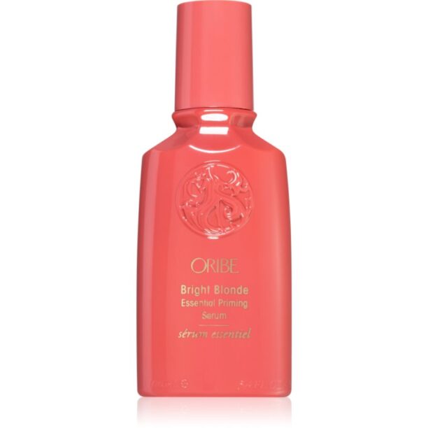 Oribe Bright Blonde Essential Priming Serum ser cu efect iluminator pentru modelarea termica a parului 100 ml