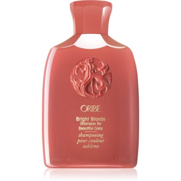 Oribe Bright Blonde sampon violet neutralizeaza tonurile de galben 75 ml