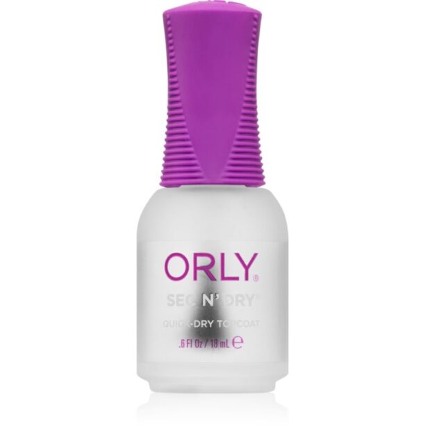 Orly Sec'n Dry lac de unghii/parte sus accelerator de uscare 18 ml