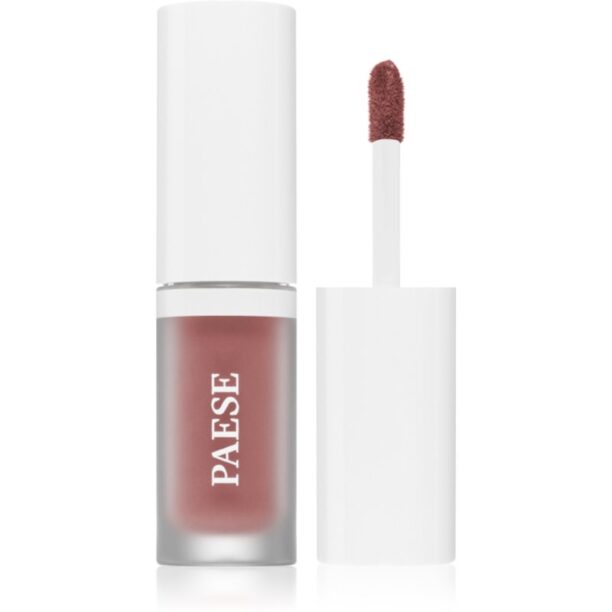 Paese The Kiss Lips Liquid Lipstick ruj lichid mat culoare 01 Nude Beige 3