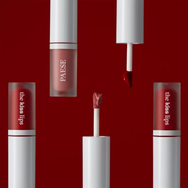 Cumpăra Paese The Kiss Lips Liquid Lipstick ruj lichid mat culoare 04 Rusty Red 3