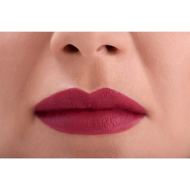 Original Paese The Kiss Lips Liquid Lipstick ruj lichid mat culoare 05 Raspberry Red 3