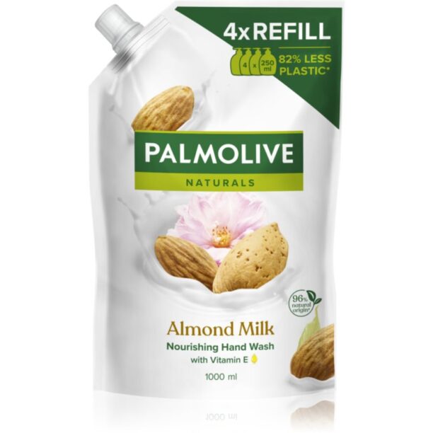 Palmolive Naturals Almond Milk sapun lichid hranitor rezervă 1000 ml preţ