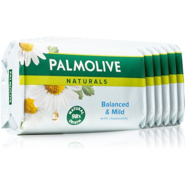 Palmolive Naturals Chamomile săpun solid cu musetel 6x90 g