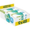 Pampers Harmonie Aqua Șervețele umede pentru copii 9x48 buc