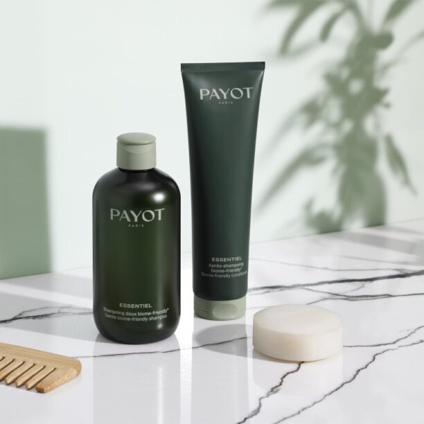 Original Payot Essentiel Solid Biome-Friendly Shampoo șampon solid pentru toate tipurile de păr 80 g