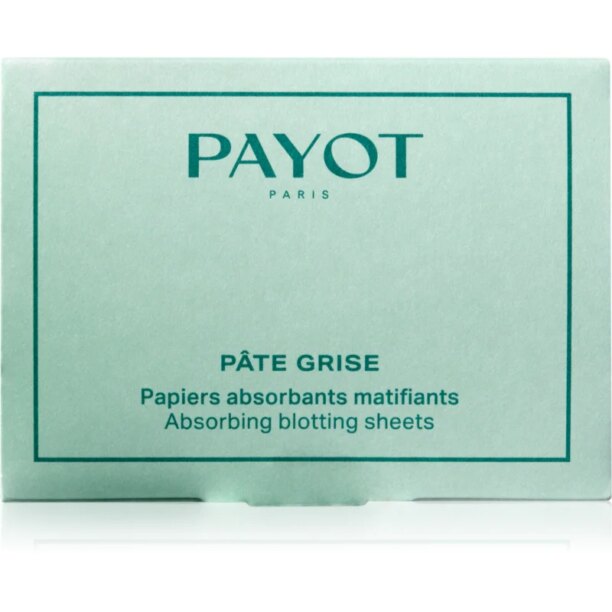 Payot Pâte Grise Papiers Absorbants Matifiants foițe cu efect matifiant faciale 50 buc