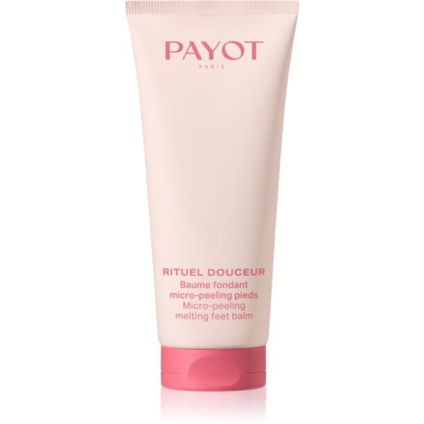 Payot Rituel Douceur Baume Fondant Micro-Peeling Pieds crema pentru exfoliere pentru tălpile picioarelor 100 ml preţ