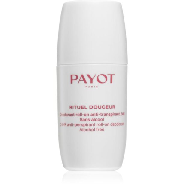 Payot Rituel Douceur Déodorant Roll-on Fraîcheur 24H Sans Alcool antiperspirant roll-on (spray fara alcool)(fara alcool) 75 ml