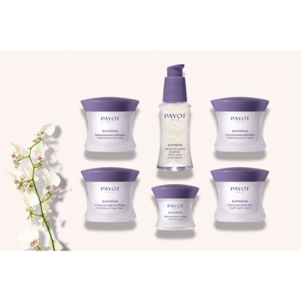 Payot Suprême Crème Jeunesse Nuit cremă de noapte anti-îmbătrânire pentru intinerirea pielii 50 ml preţ