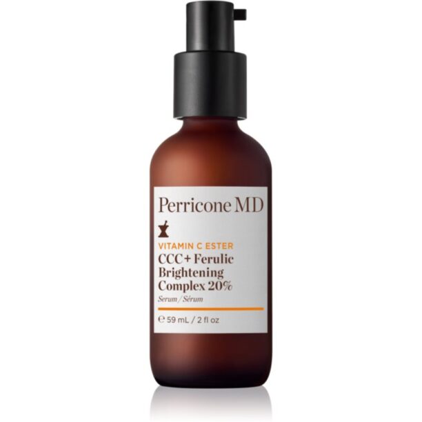 Perricone MD Vitamin C Ester Brightening Complex 20% ser cu efect iluminator faciale 59 ml preţ