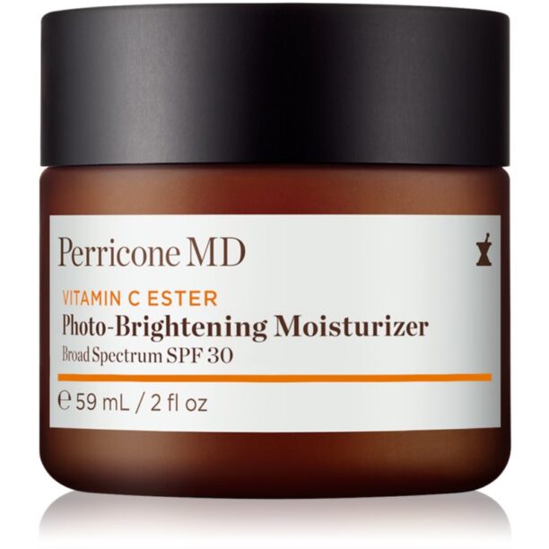 Perricone MD Vitamin C Ester Photo-Brightening Moisturizer crema de zi cu efect de hidratare SPF 30 59 ml preţ