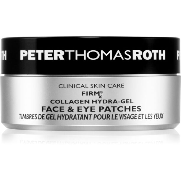 Peter Thomas Roth FIRMx Collagen Hydra-Gel Eye & Face Patches pernuțe de gel hidratant pentru fata si zona ochilor 90 buc preţ