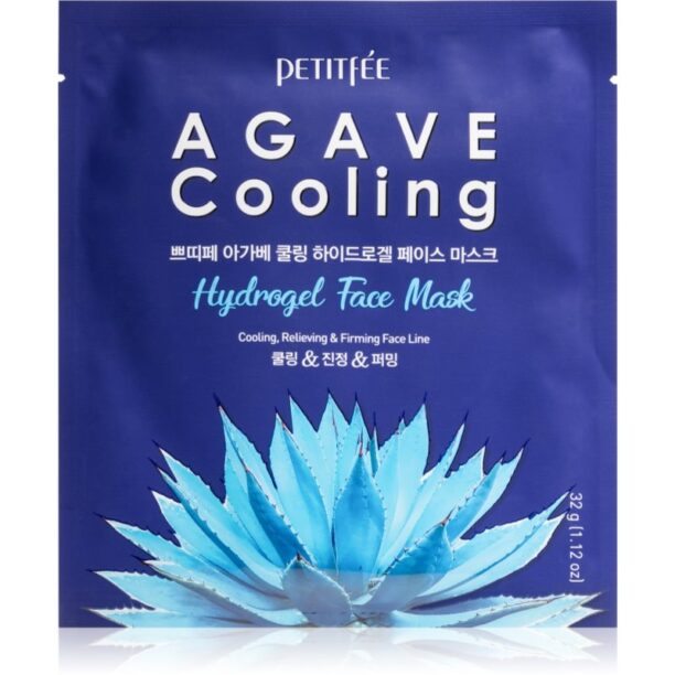 Petitfée Agave Cooling mască intensă cu hidrogel pentru netezirea pielii 32 g