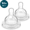 Philips Avent Anti-colic Flow 2 tetină pentru biberon anti-colici 1 m+ Slow Flow 2 buc