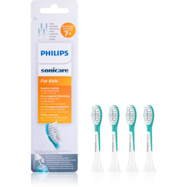 Philips Sonicare For Kids 7+ Standard HX6044/33 capete de schimb pentru periuta de dinti 4 buc