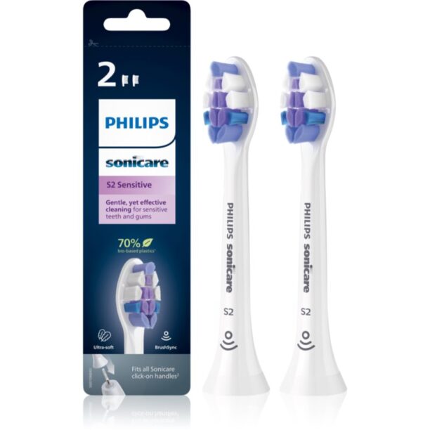 Philips Sonicare Sensitive Standard HX6052/10 capete de schimb pentru periuta de dinti 2 buc preţ