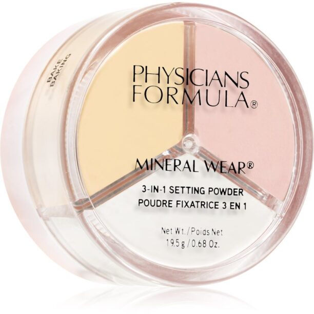 Physicians Formula Mineral Wear® pudra cu minerale 3 in 1 19.5 g