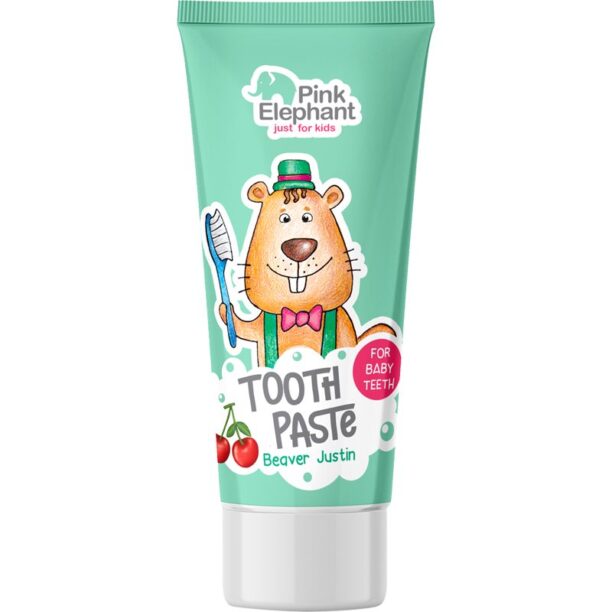 Pink Elephant Boys pastă de dinți pentru copii Beaver 50 ml