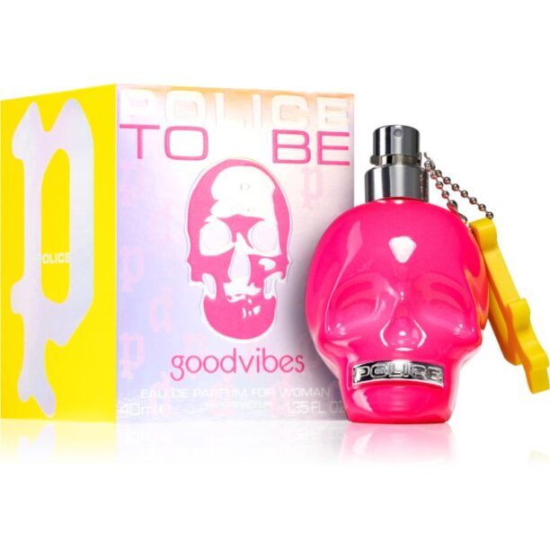 Police To Be Goodvibes Eau de Parfum pentru femei 40 ml preţ