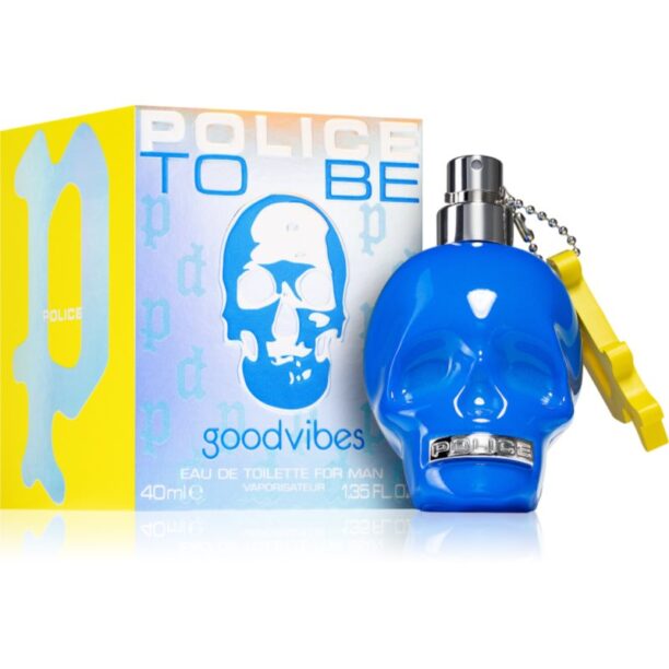 Police To Be Goodvibes Eau de Toilette pentru bărbați 40 ml preţ