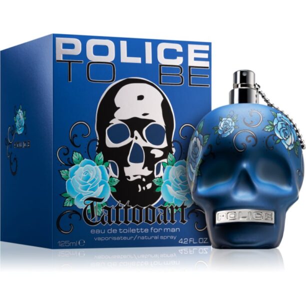 Police To Be Tattooart Eau de Toilette pentru bărbați 125 ml preţ