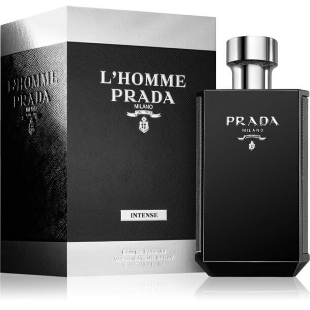 Prada L'Homme Intense Eau de Parfum pentru bărbați 100 ml preţ