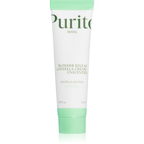 Purito Wonder Releaf Centella Cream Unscented crema regeneratoare pentru netezirea pielii 50 ml preţ