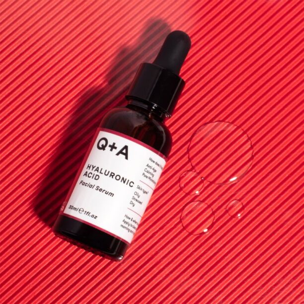 Cumpăra Q+A Hyaluronic Acid ser facial hidratant cu acid hialuronic 30 ml