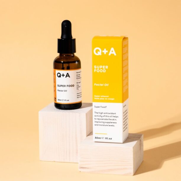 Preţ Q+A Super Food Ulei facial antioxidant pentru zi și noapte 30 ml