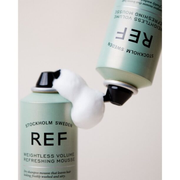 Preţ REF Weightless Volume Refreshing Mousse șampon uscat cremos pentru volum 200 ml