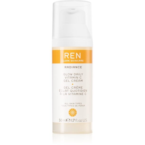 REN Radiance gel-crema iluminant cu vitamina C 50 ml