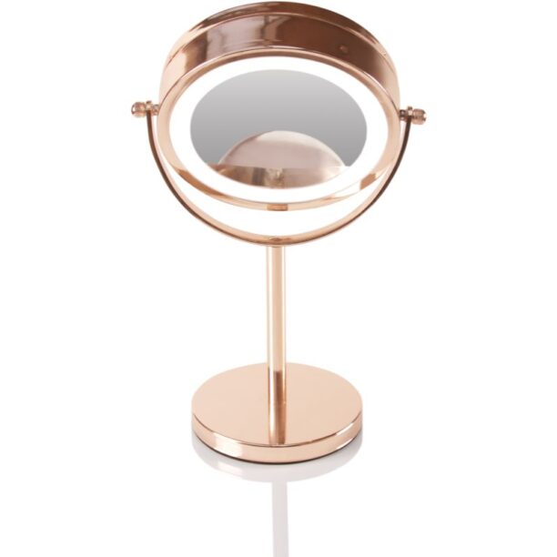 Original RIO Rose gold mirror oglindă cosmetică iluminată 1 buc