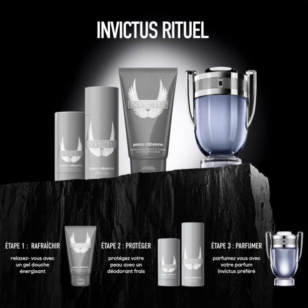 Original Rabanne Invictus deodorant spray pentru bărbați 150 ml