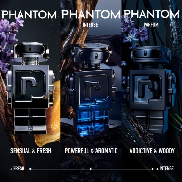 Original Rabanne Phantom Intense Eau de Parfum pentru bărbați 100 ml