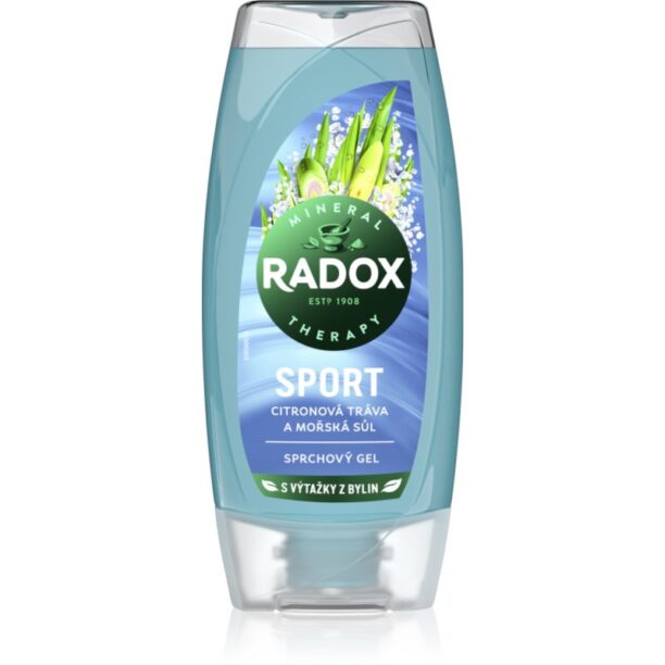 Radox Sport Mint & Sea Salt Gel de duș energizant pentru femei 225 ml preţ