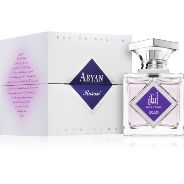 Rasasi Abyan for Her Eau de Parfum pentru femei 95 ml preţ