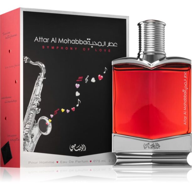 Rasasi Attar Al Mohobba Man Eau de Parfum pentru bărbați 75 ml preţ