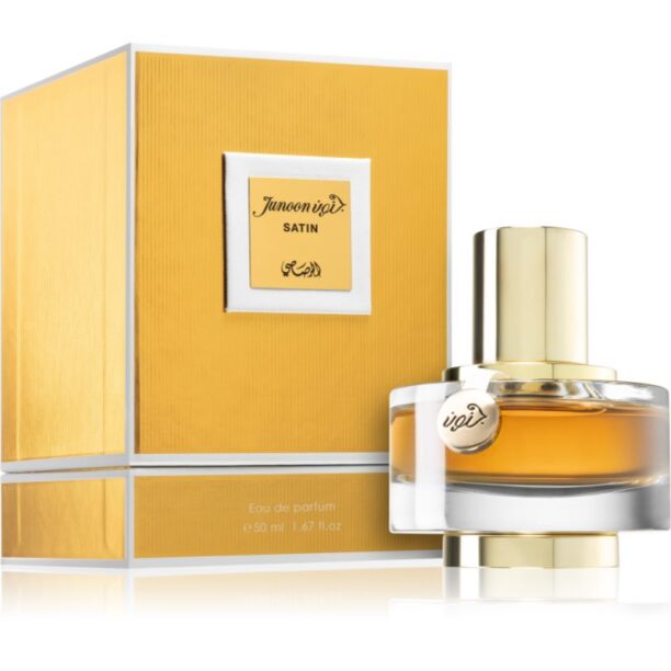 Rasasi Junoon Satin Eau de Parfum pentru femei 50 ml preţ