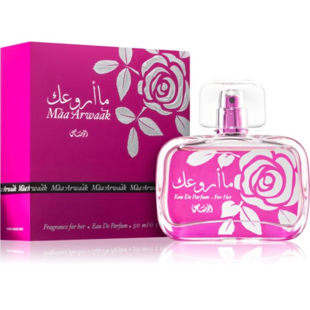 Rasasi Maa Arwaak for Her Eau de Parfum pentru femei 50 ml preţ