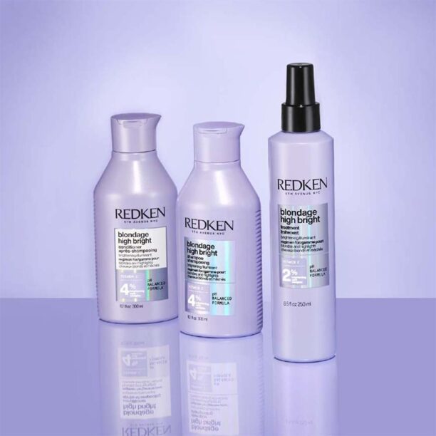 Preţ Redken Blondage High Bright sampon pentru stralucire pentru par blond 300 ml