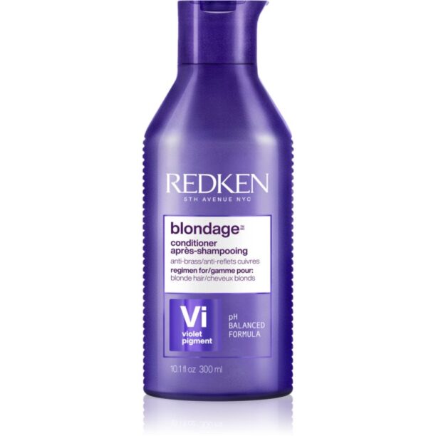 Redken Color Extend Blondage balsam de par violet neutralizeaza tonurile de galben 300 ml preţ