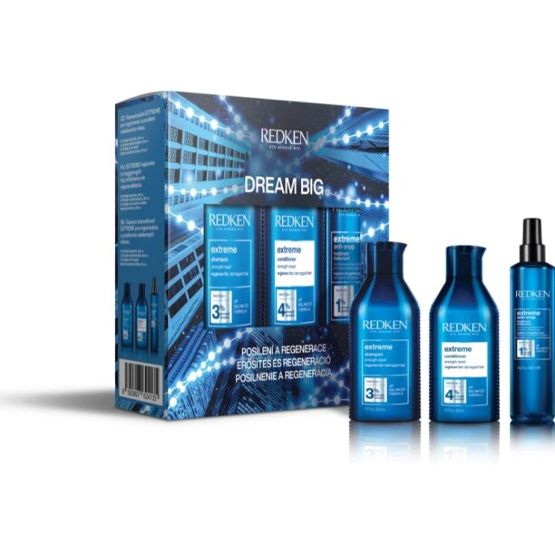 Redken Extreme set cadou pentru par deteriorat preţ